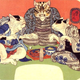Illustration for article titled Even In 19th Century Japan, People Loved To See Cats Doing Human Things